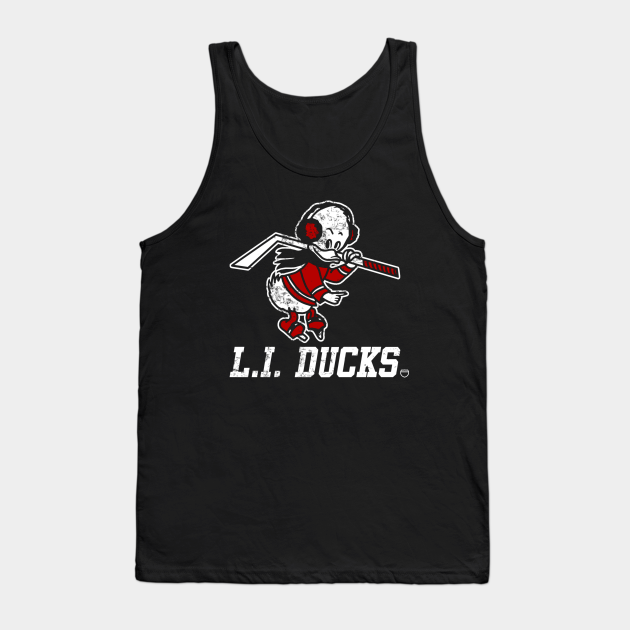 LI Ducks Hockey Tank Top TeePublic